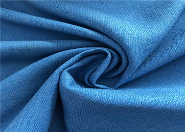 Blauer Twill verblassen beständiges Gewebe-im Freien die gute Farbechtheit, die für Winter-Mantel Breathable ist