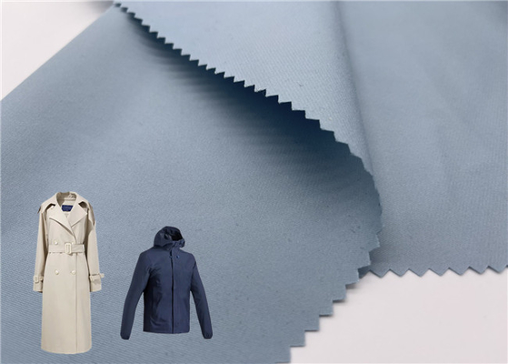 Ausdehnungs-Polyester-Baumwollgefühl-Gewebe Ripstop T400 für Graben-zufällige Jacke