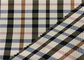 Garn - gefärbte Polyester-Futter-Gewebe-große Quadrate 100% für Anzüge/Wind - Mantel