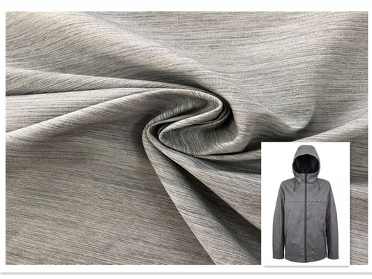Glatte Oberflächenpolyester 100 Elastane-Gewebe-Ausdehnung zwei - Tone Coating Good Dimensional Stability